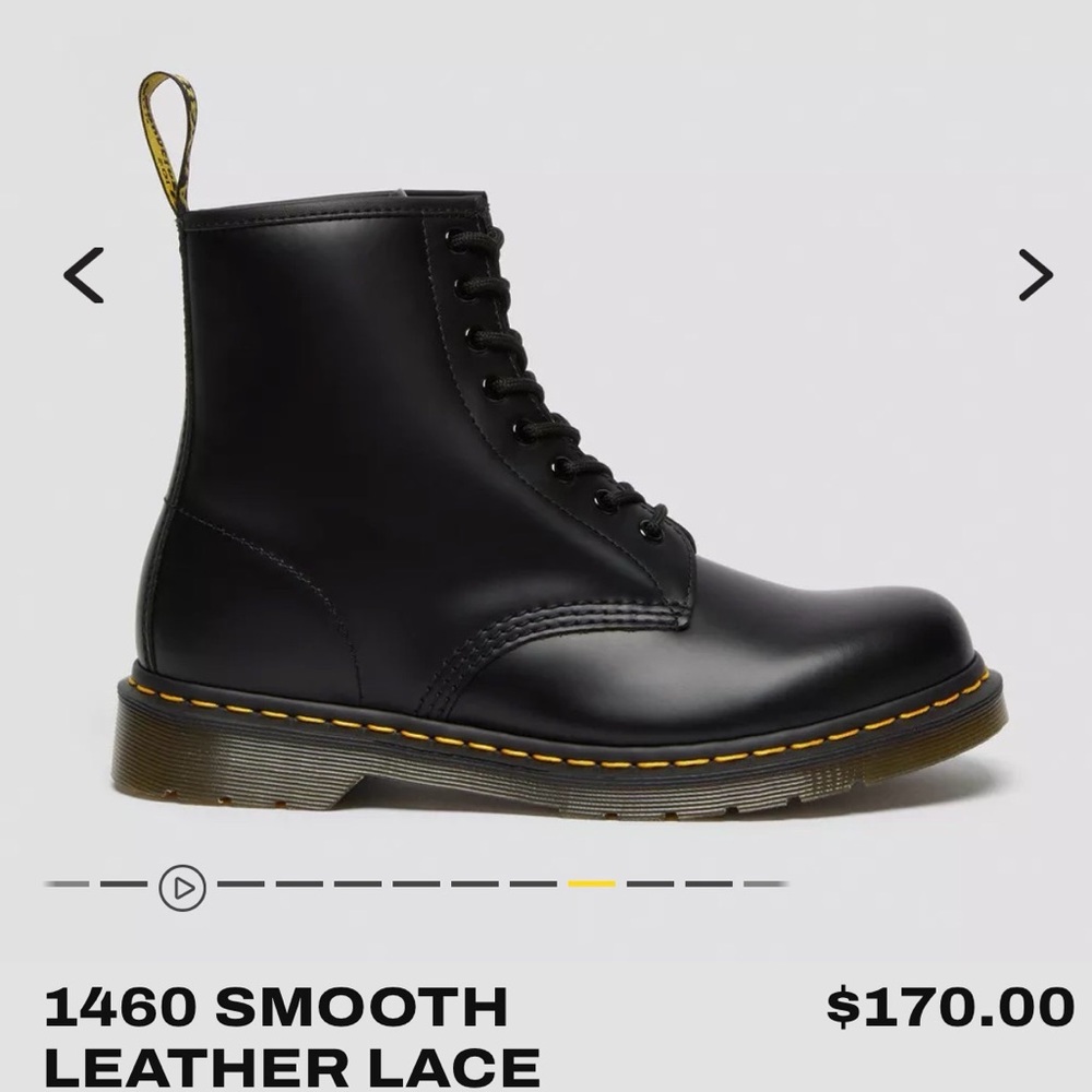 Dr. Martens 1460 Black Leather Boots